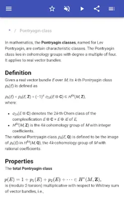 Differential geometry android App screenshot 8